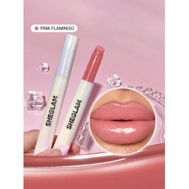 Lip Plumper Pout Perfect Shine - Pink Flamingo