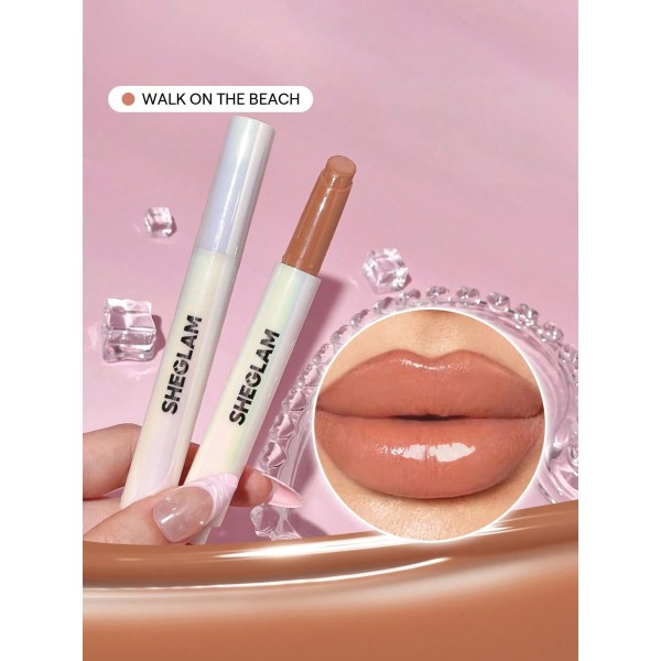 Lip Plumper Pout Perfect Shine - Walk on the Beach