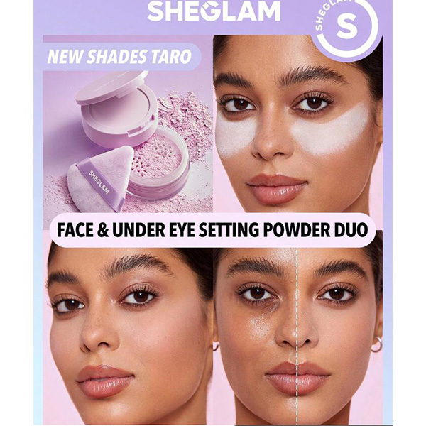 Insta Ready Setting Powder Duo - Taro