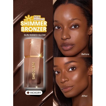 Sun Beam Shimmer Liquid Bronzer - Hickory