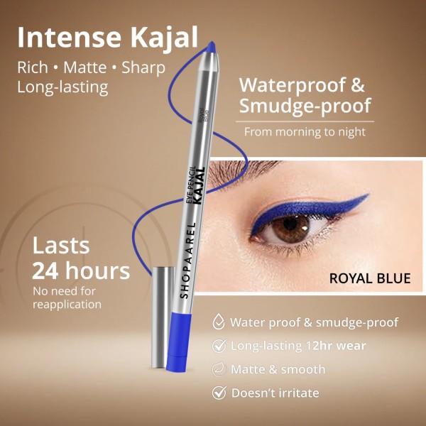 Eye Pencil Kajal Waterproof Royal Blue