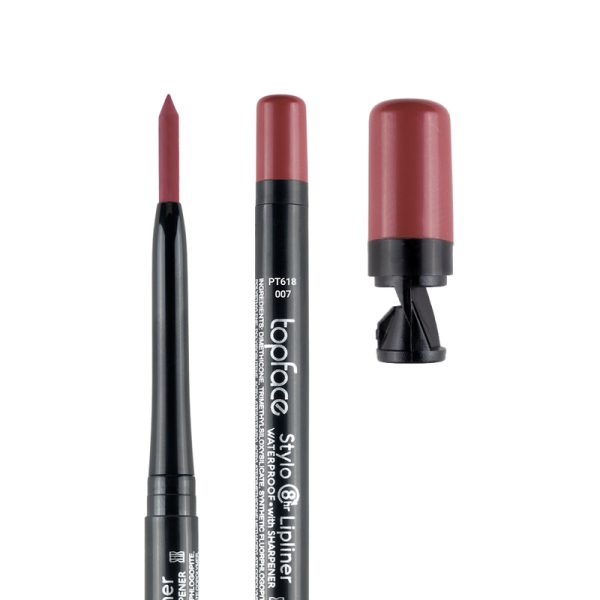 Lipliner Stylo Waterproof With Sharpener 007